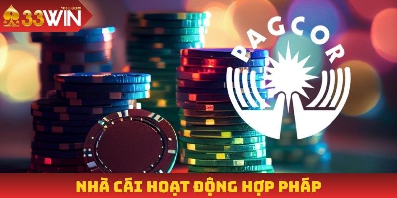 Nhà cái hoạt động hợp pháp